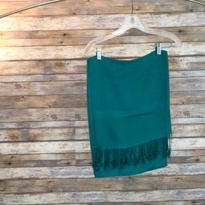 Teal Pashmina